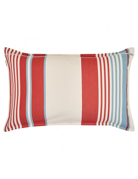 Housse de coussin rectangulaire coton bio sergé