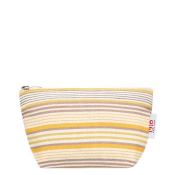 Trousse maquillage en toile espadrille Eguzki