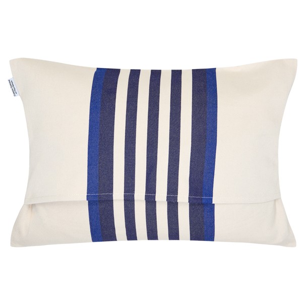 Coussin rectangulaire coton bio sergé déhoussable