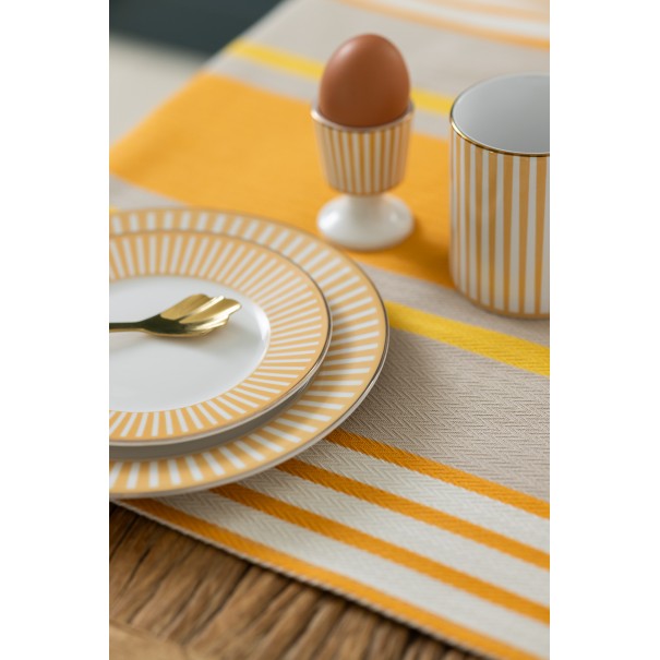 Cotton tablecloth - Herringbone weave