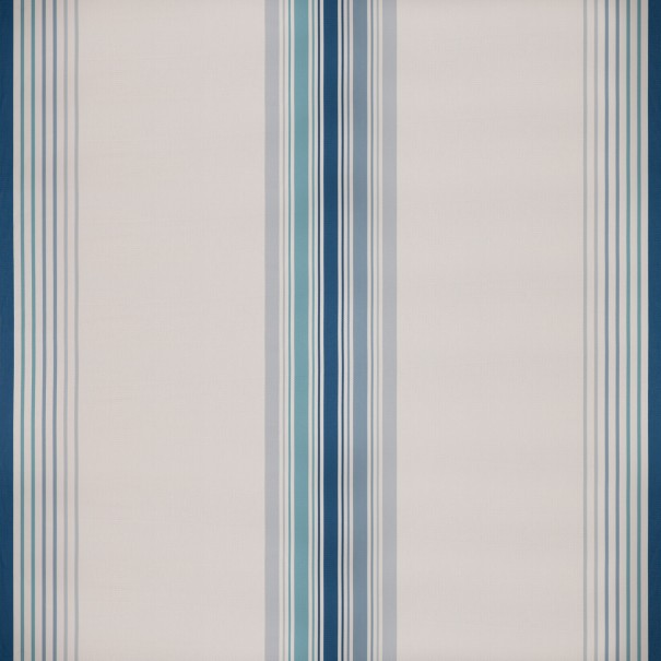 Toile enduite pour nappe, Xana Bleu