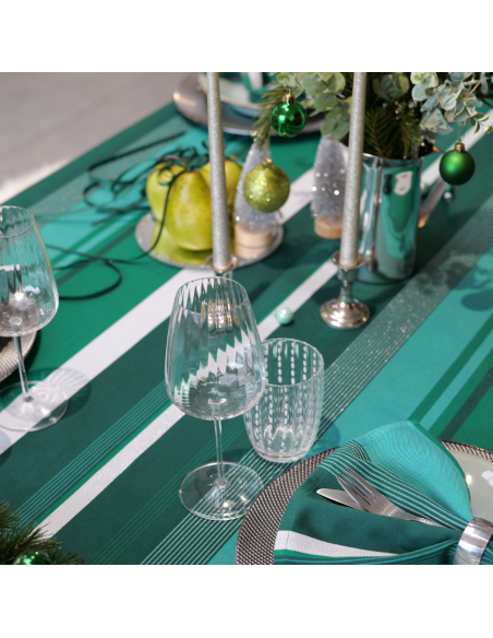 Serviette de table en coton bio Johana billard