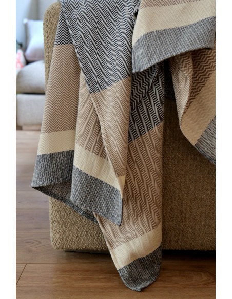 Plaid MENDIA – Navy