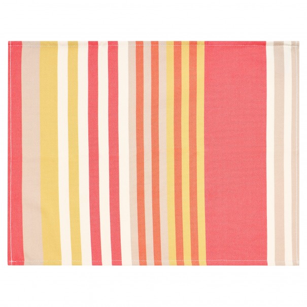 Hand towel organic cotton  Iluna Corail