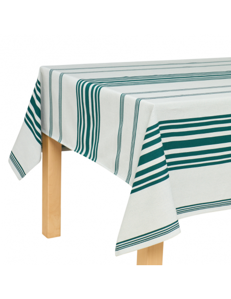 Coated tablecloth Marra Vert