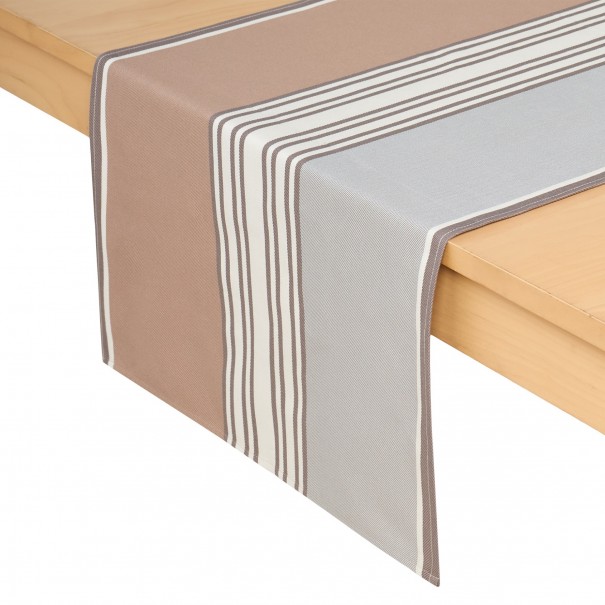 Cotton table runner Eneko Etain