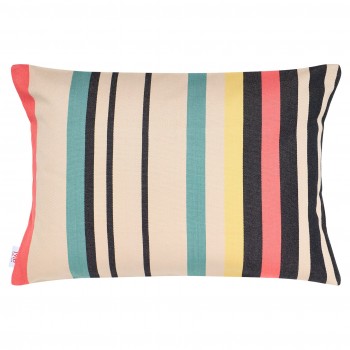 Coussin/housse de coussin déhoussable, coton bio, Olatz
