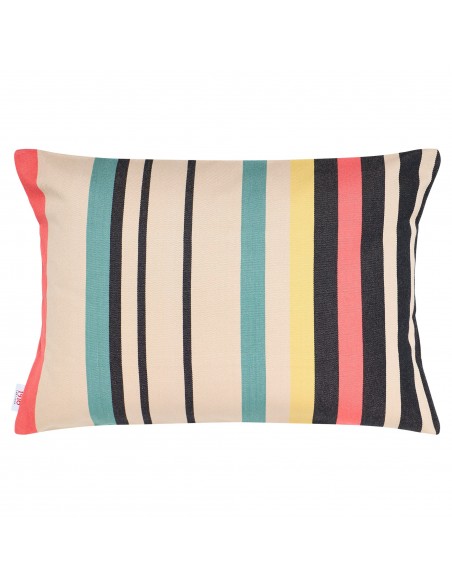 Coussin/housse de coussin déhoussable, coton bio, Olatz