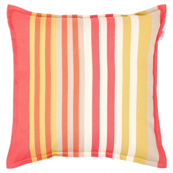 Housse de coussin/coussin carré, coton bio, Iluna