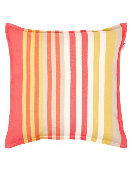 Housse de coussin/coussin carré, coton bio, Iluna