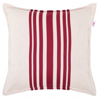 Cushion cover organic cotton twill square Marra Raisin