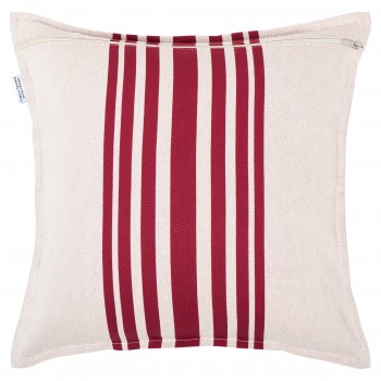 Housse de coussin carré, coton bio, Marra Raisin 2