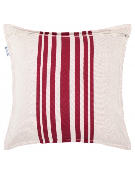 Housse de coussin carré, coton bio, Marra Raisin