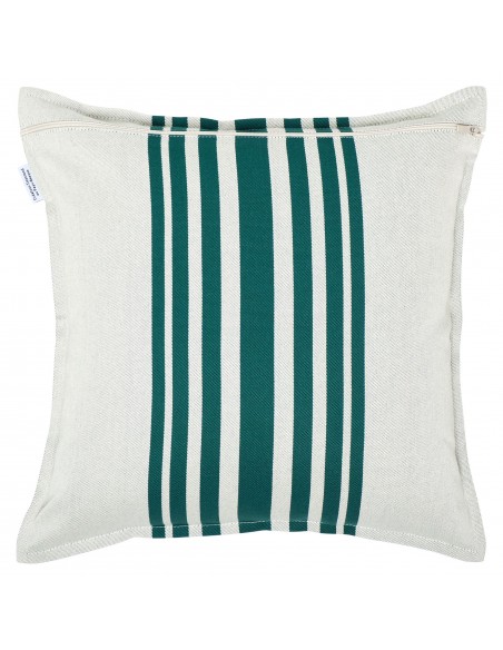 Housse de coussin carré coton bio sergé