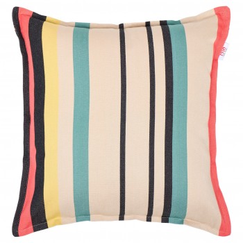Housse de coussin/coussin carré, coton bio, Olatz