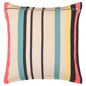 Housse de coussin/coussin carré, coton bio, Olatz 2
