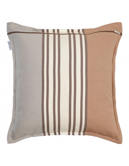 Housse de coussin carré coton bio sergé