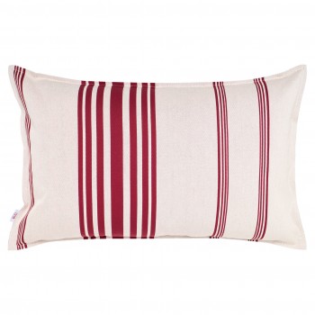 Housse de coussin rectangulaire coton bio Marra Raisin