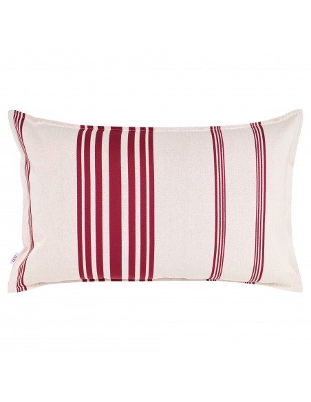 Cushion cover rectangular cotton Marra Raisin