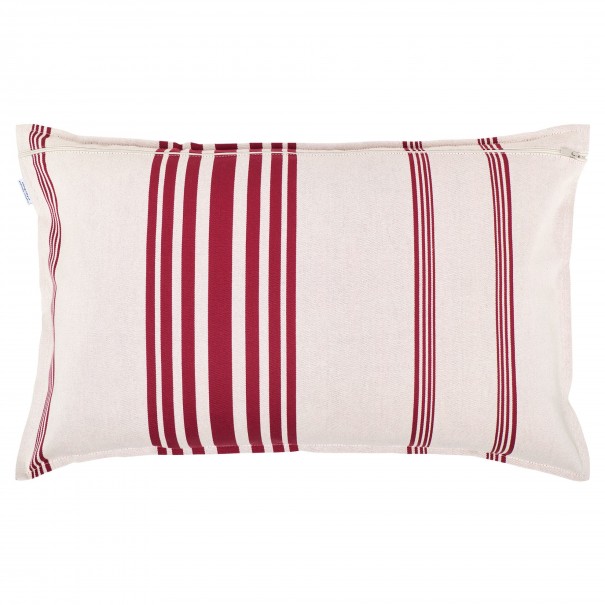 Housse de coussin rectangulaire coton bio