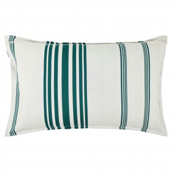 Housse de coussin rectangulaire coton bio Marra Vert 2