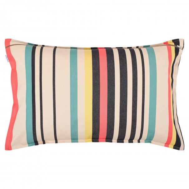 Housse de coussin rectangulaire coton bio