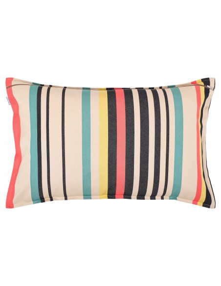 Housse de coussin rectangulaire coton bio