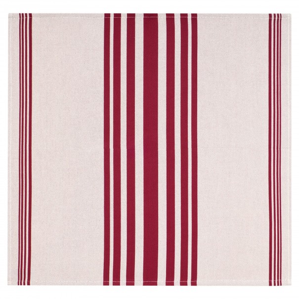 Cotton hemmed napkin Marra Raisin