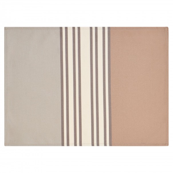Coated hemmed placemat Eneko Etain