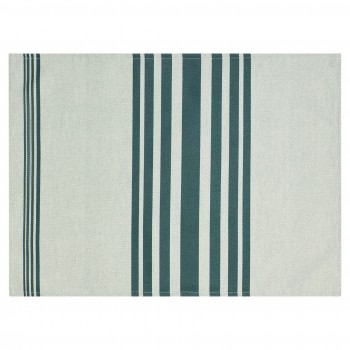 Set de table ourlé enduit Marra Vert