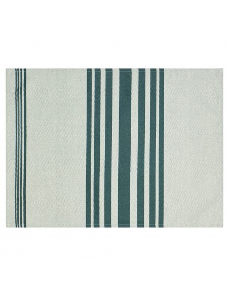 Coated hemmed placemat Marra Vert