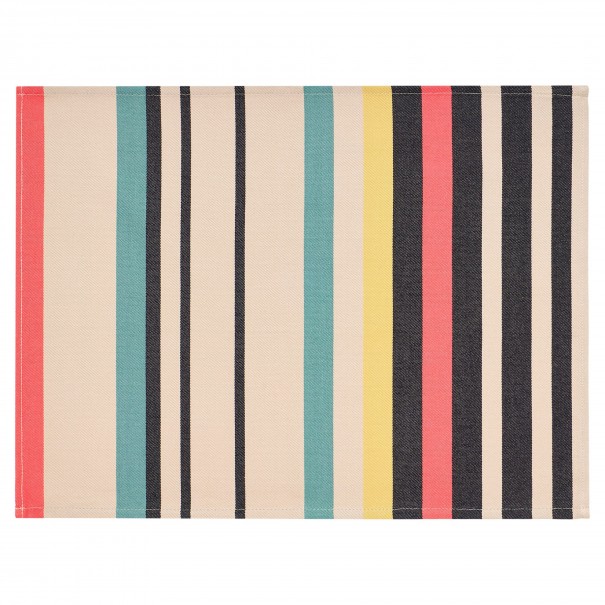 Cotton hemmed placemat Olatz