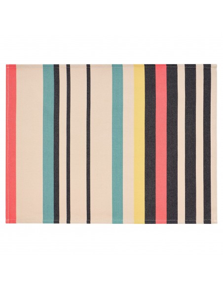 Cotton hemmed placemat Olatz