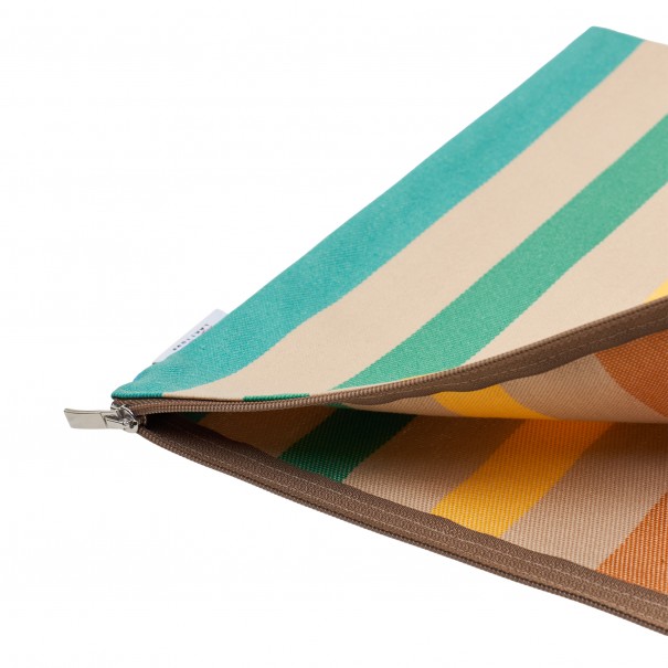 Pochette plate enduite