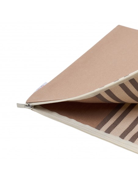 Pochette plate enduite