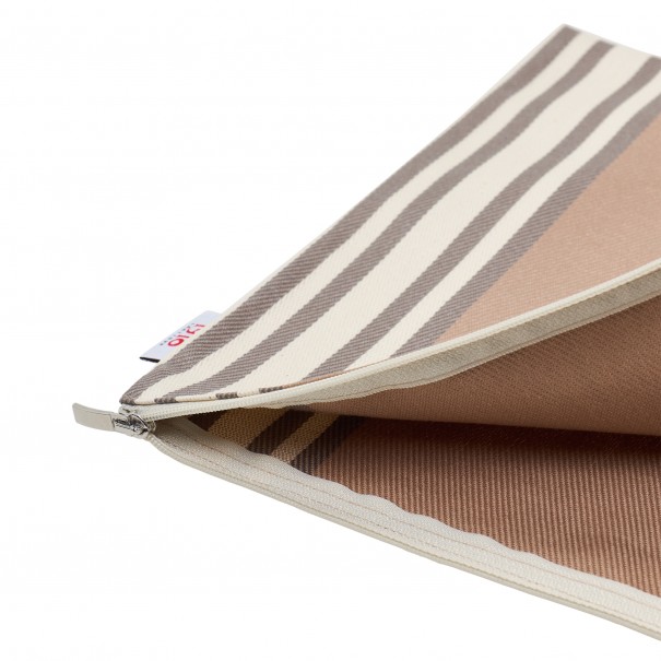 Pochette plate enduite