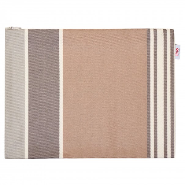 Coated flat pouch Eneko Etain