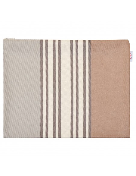 Pochette plate enduite