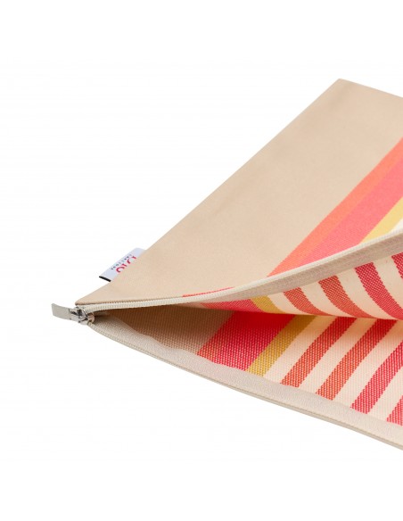 Pochette plate enduite