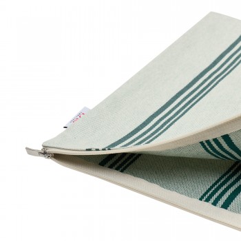 Coated flat pouch Marra Vert 2