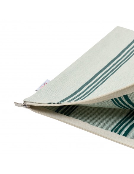 Pochette plate enduite