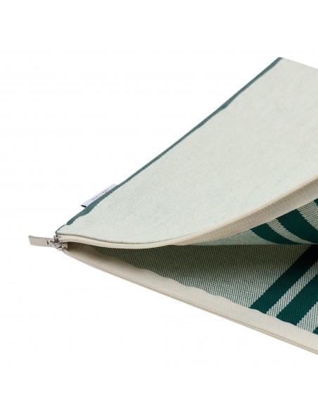 Pochette plate enduite