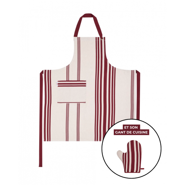Tablier & gant de cuisine