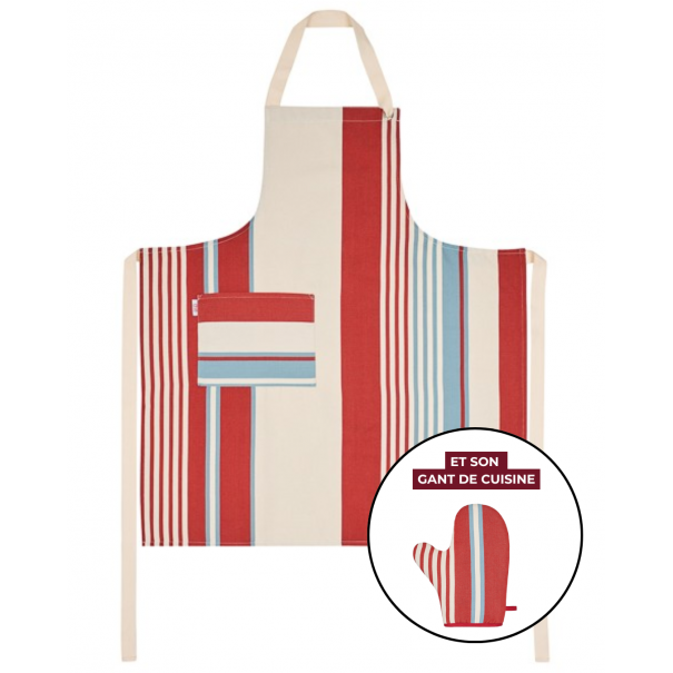 Tablier & gant de cuisine