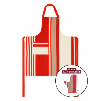 Tablier & gant de cuisine