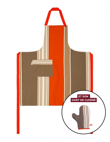 Tablier & gant de cuisine