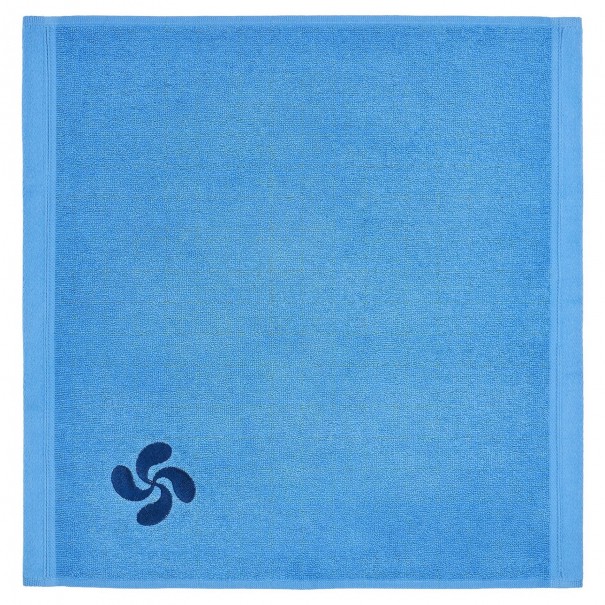 Embroidered terry hand towel