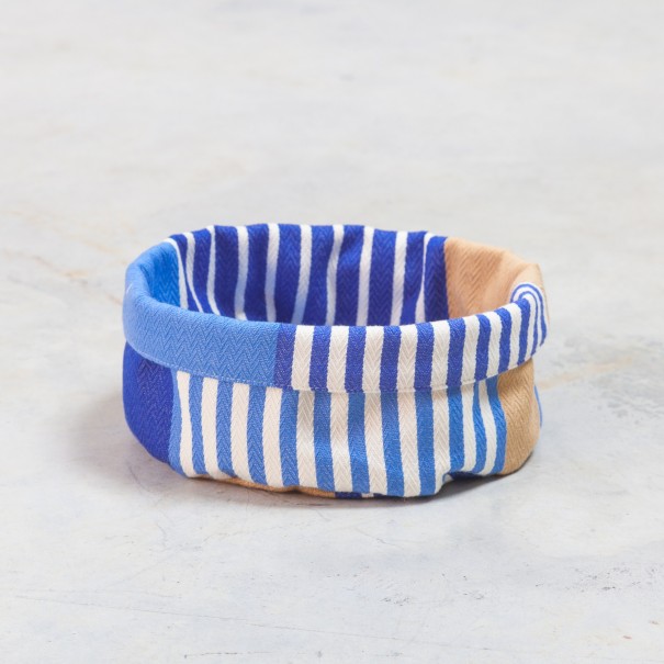 Panière à pain ronde coton