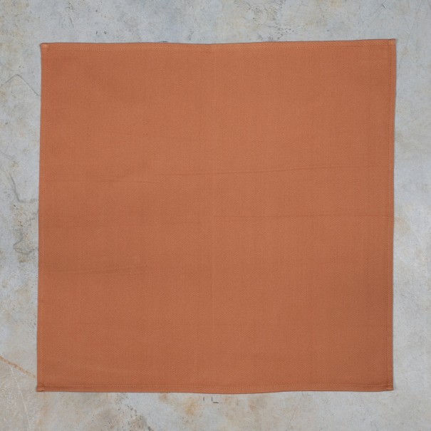 Serviette de table ourlée coton