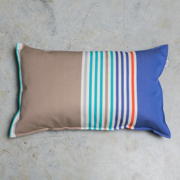 Housse de coussin rectangulaire coton